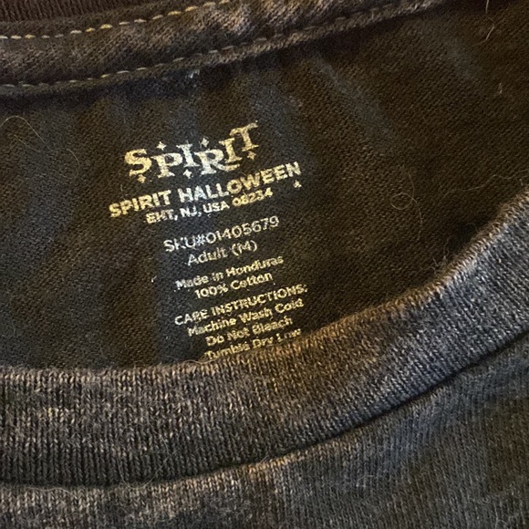 Spirit Halloween Let’s Get Smashed pumpkin pull over tee size adult Medium M NWT - Picture 3 of 3